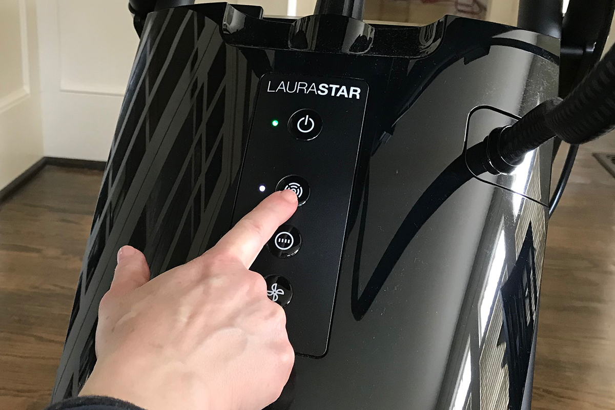 Laurastar Smart U ironing system boiler controls