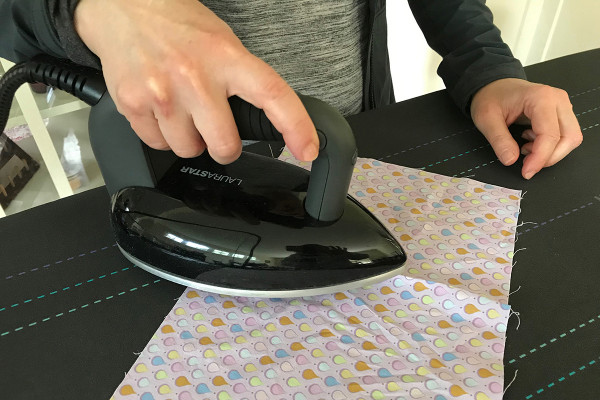 Laurastar Smart U ironing system removing wrinkles